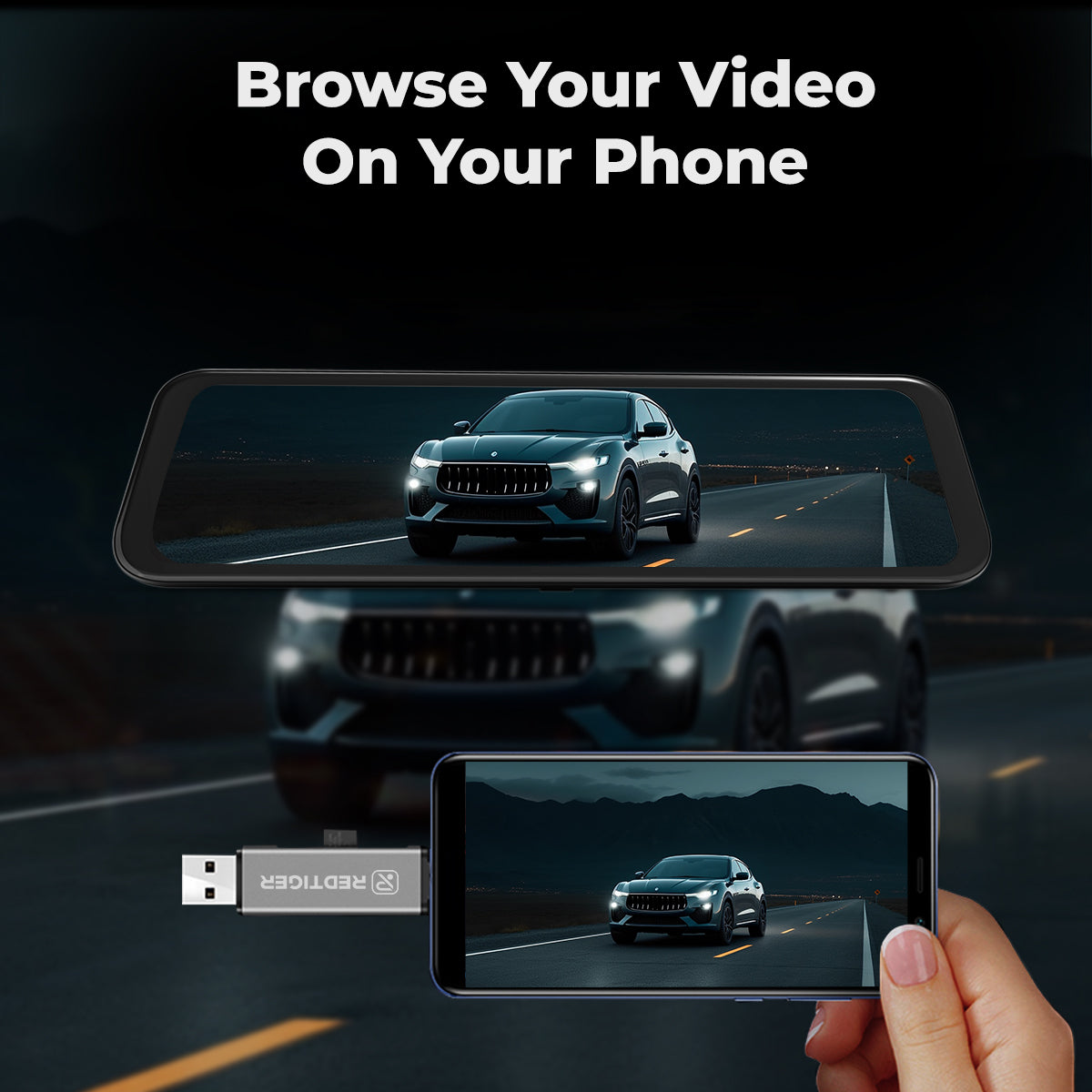 REDTIGER 2-in-1 Card Reader with USB-C & USB-A Interface Accessories REDTIGER Official