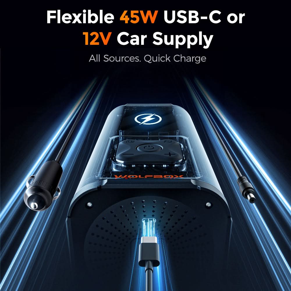 WOLFBOX MegaFlow24 Pro Portable Tire Inflator&Deflators tire inflator & deflator WOLFBOX