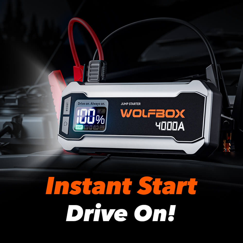 WOLFBOX MegaVolt24 Jump Starter with Lifetime Warranty WOLFBOX