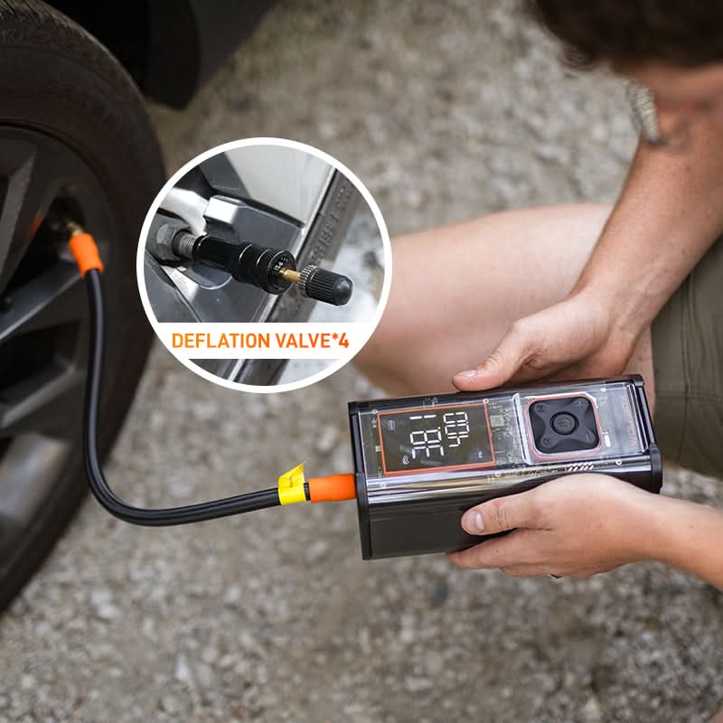 WOLFBOX MegaFlow24 Pro Portable Tire Inflator&Deflators tire inflator & deflator WOLFBOX Megaflow24Pro Inflator+ Automatic Deflators