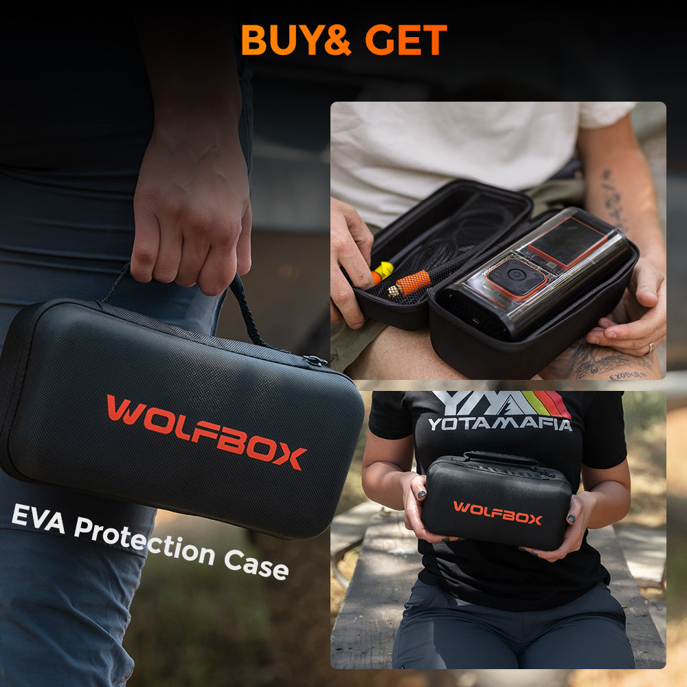 WOLFBOX MegaFlow 24 Pro Portable Tire Inflator WOLFBOX