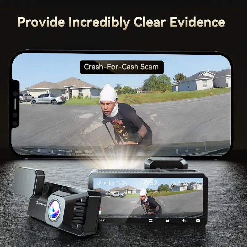 STARVIS 2 4K+4K Dual IMX678 Dash Cam 5.8GHz High Speed WIFI F77 Voice Control easy-product-customizer