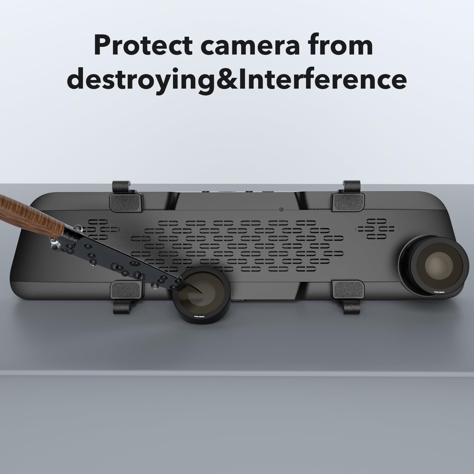 WOLFBOX Circular Polarizing Lens for G840S/G850/G900/G840H Mirror Dash Cam Accessory wolfboxdashcamera