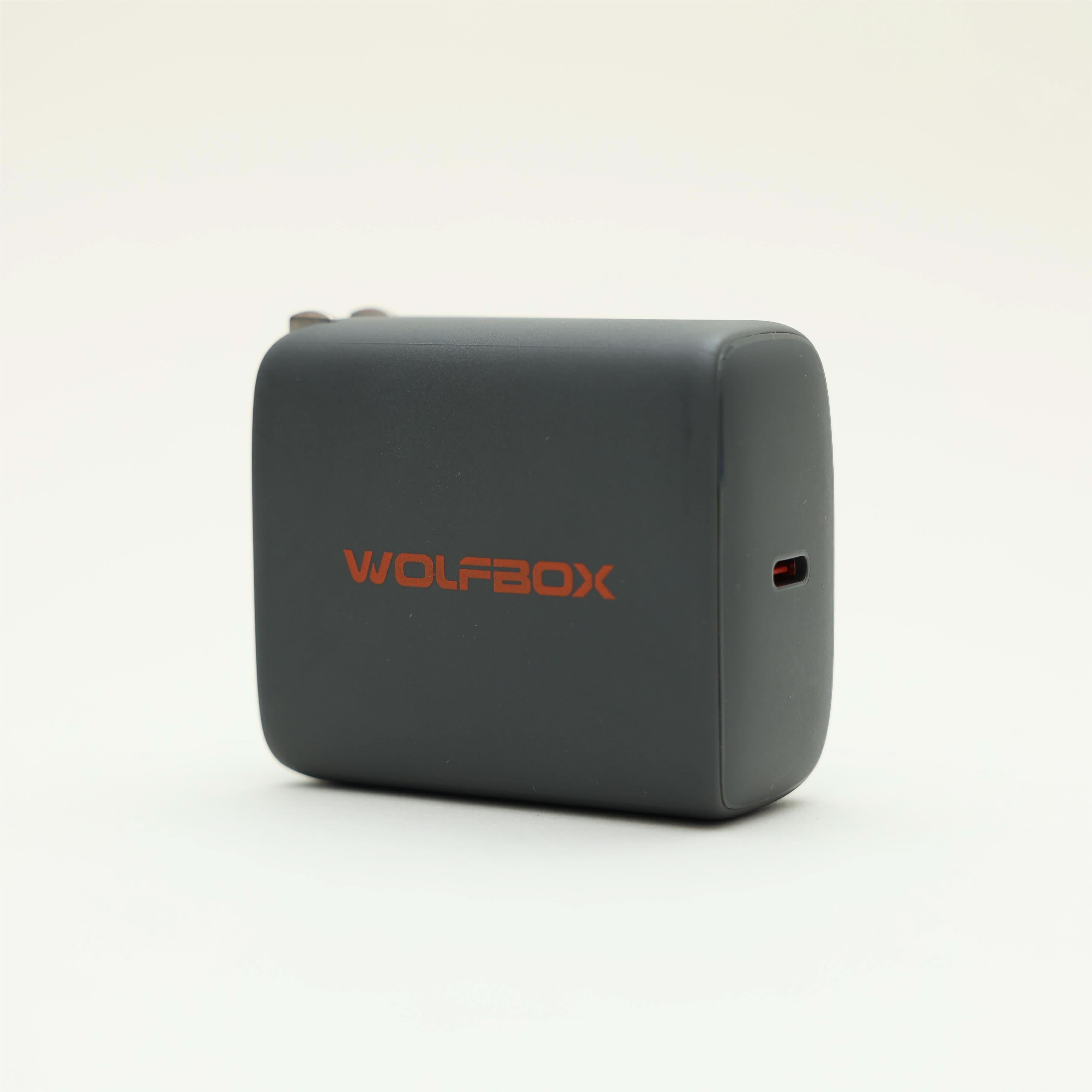 WOLFBOX Versatile 65W USB C Charger for Jump Starter and Tire Inflator Accessory WOLFBOX
