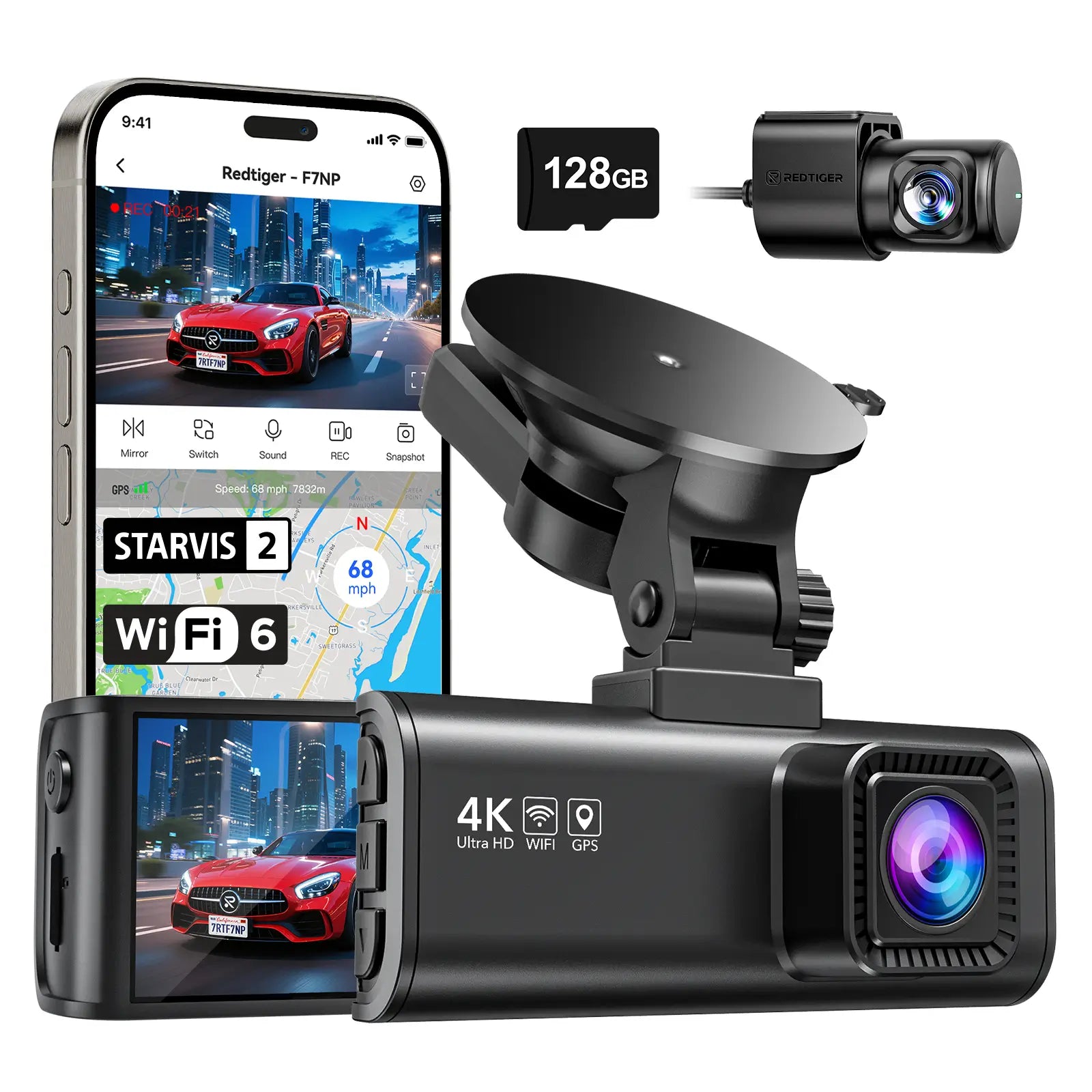 Redtiger F7NP Dash Cam