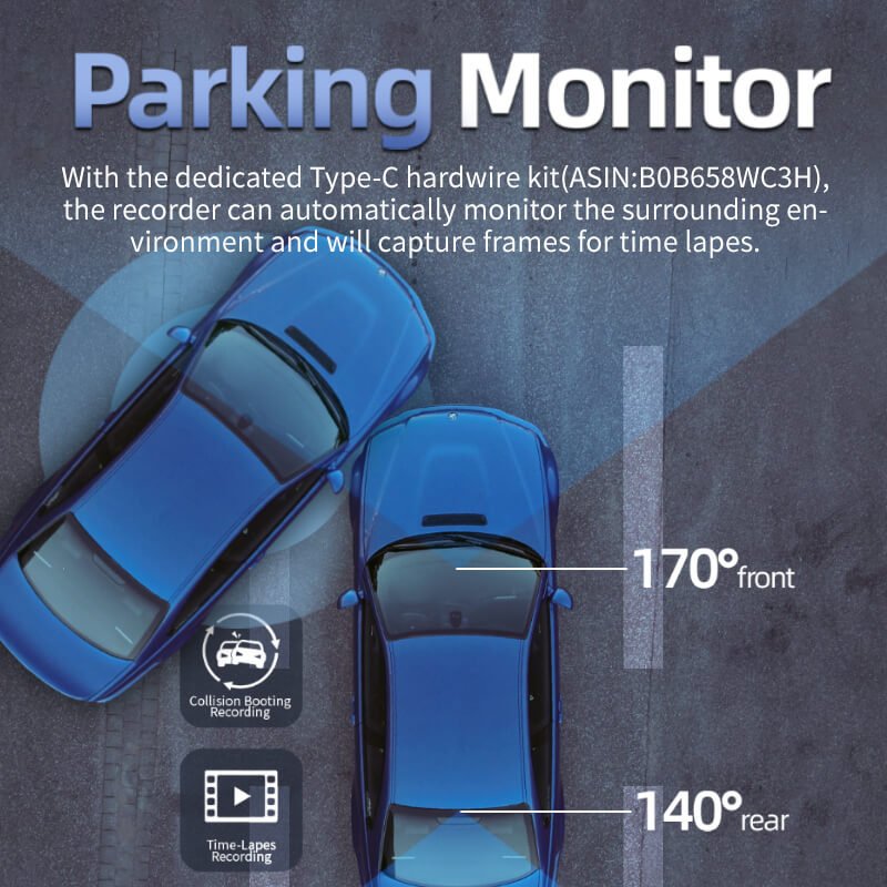 Redtiger F7N 4K Dual Front and Rear Dash Cam Hot Sales REDTIGER Dash Cam