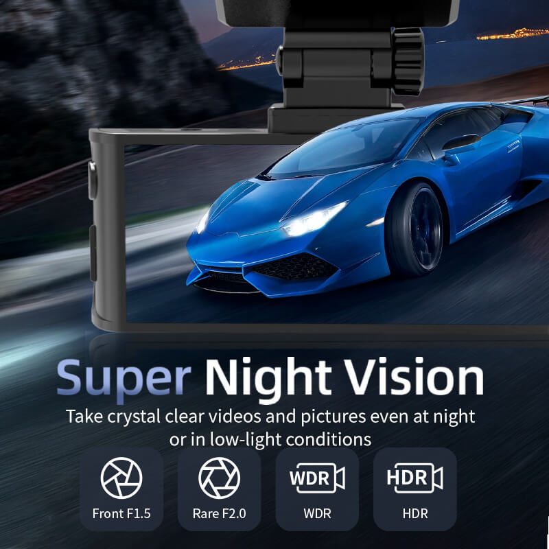 Redtiger F7N 4K Dual Dash Cam-Refurbished Hot Sales REDTIGER Dash Cam