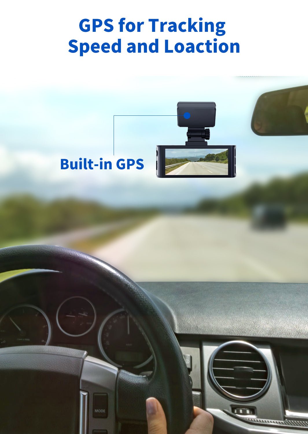 Redtiger F7N/F17 Dash Cam 3M Mount with GPS Module Accessories REDTIGER Dash Cam