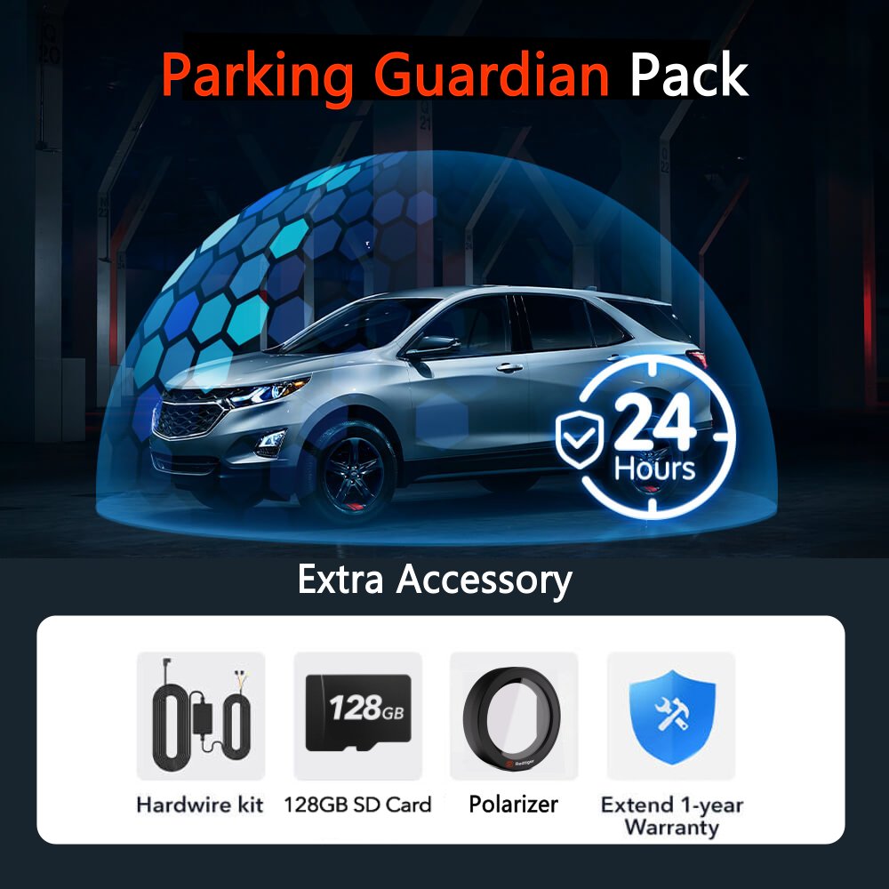 Redtiger F7NP 4K Front and Rear Dash Cam