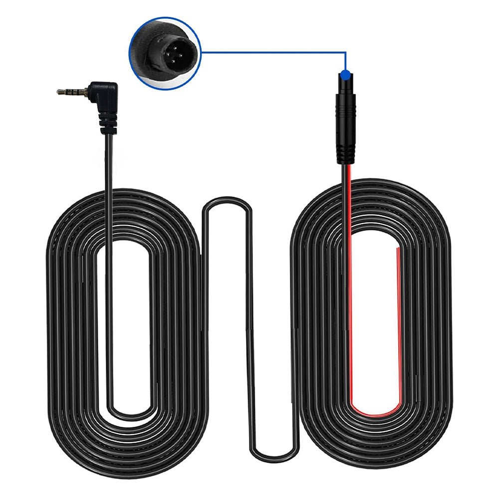 Redtiger T27 50 Feet Rear Camera Longer Replacement Cable for Mirror Dash Cam