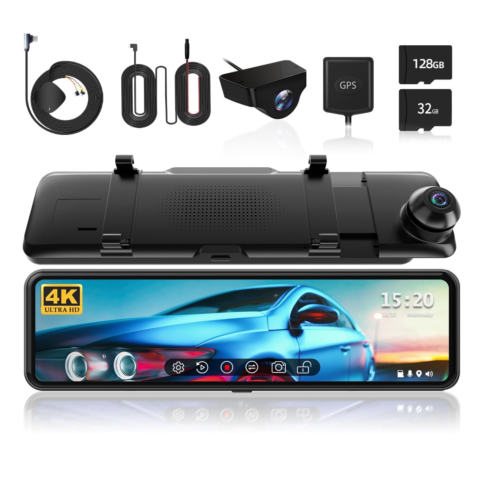 Redtiger T700 Mirror Dash Cam Hot Sales REDTIGER Dash Cam