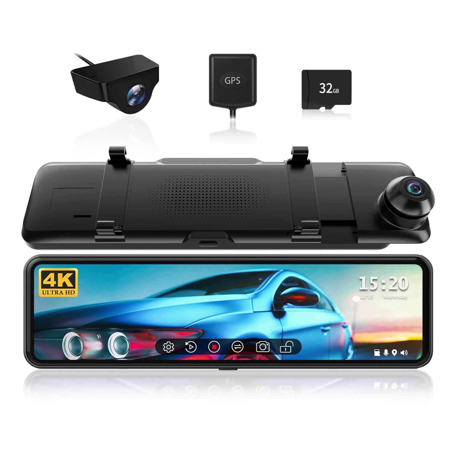 Redtiger T700 Mirror Dash Cam Hot Sales REDTIGER Dash Cam