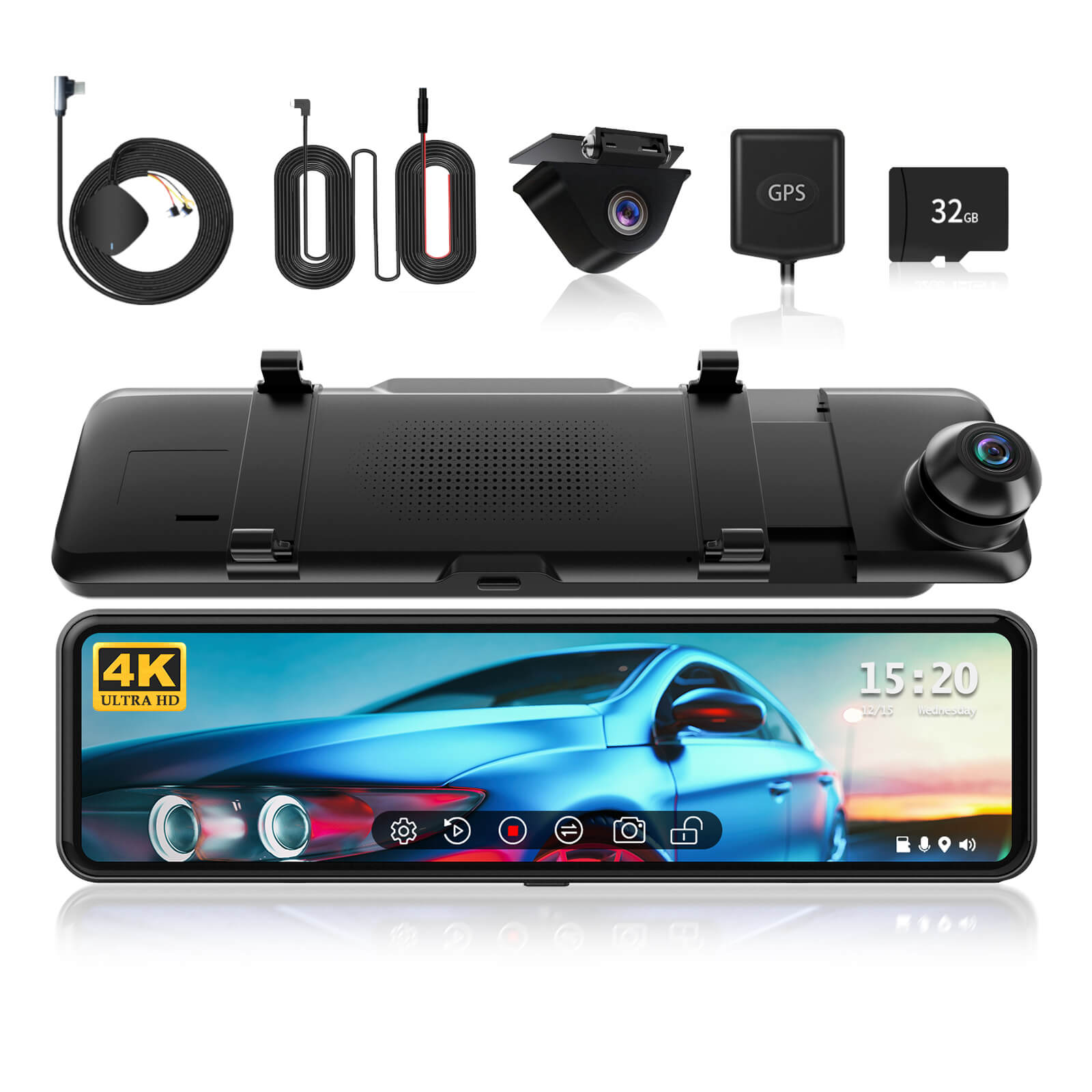 Redtiger T700 Mirror Dash Cam Hot Sales REDTIGER Dash Cam