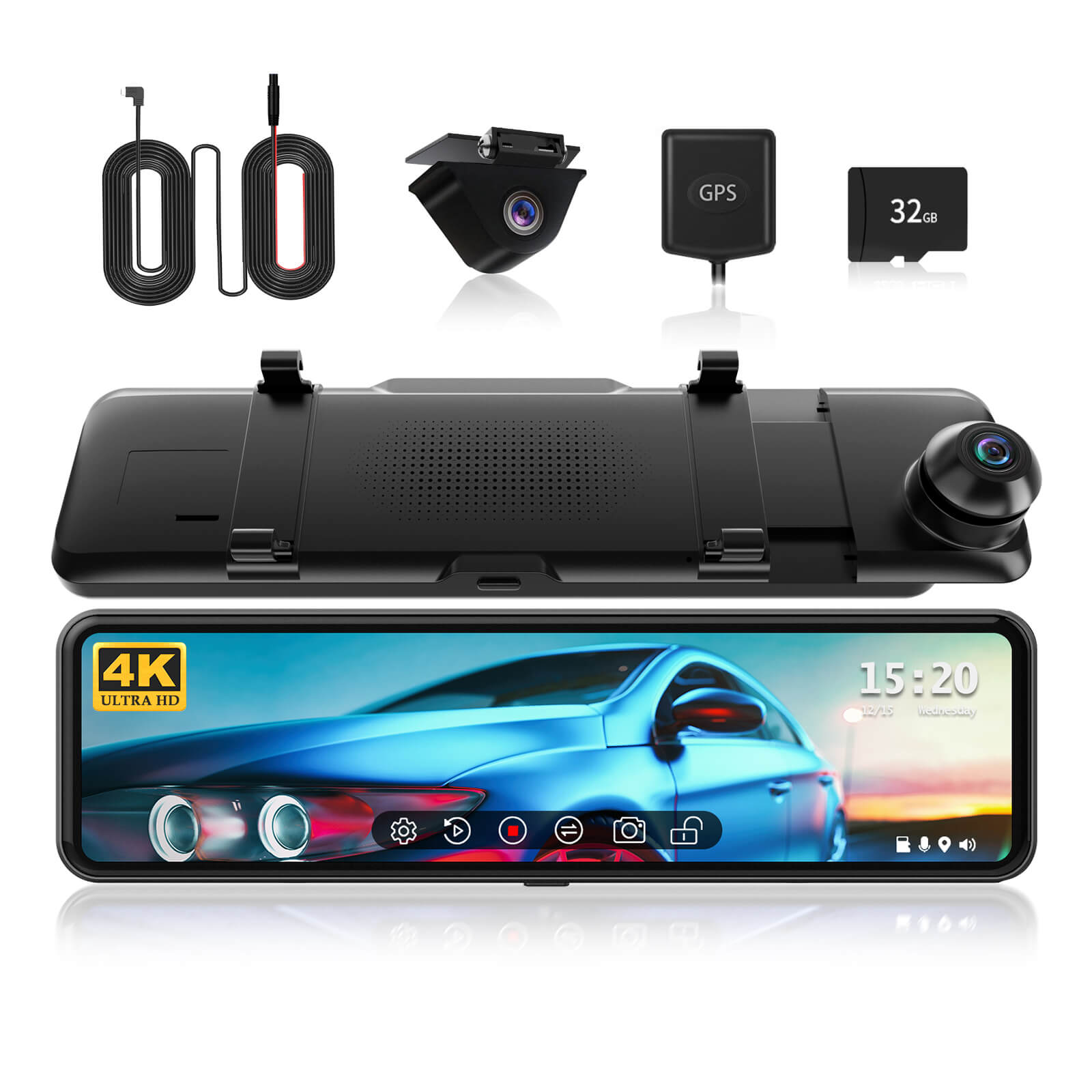 Redtiger T700 Mirror Dash Cam Hot Sales REDTIGER Dash Cam