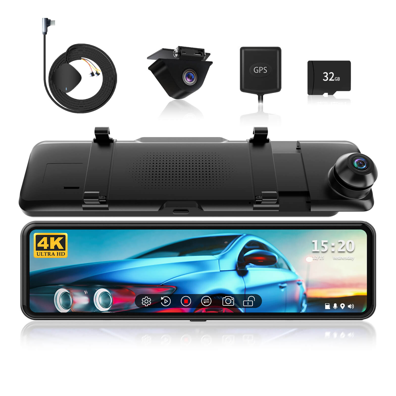 Redtiger T700 Mirror Dash Cam Hot Sales REDTIGER Dash Cam