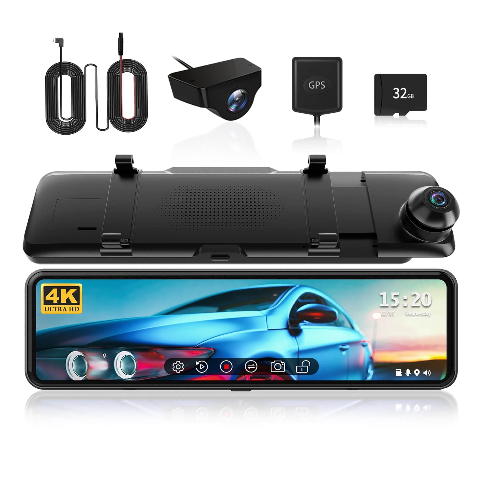 Redtiger T700 Mirror Dash Cam Hot Sales REDTIGER Dash Cam