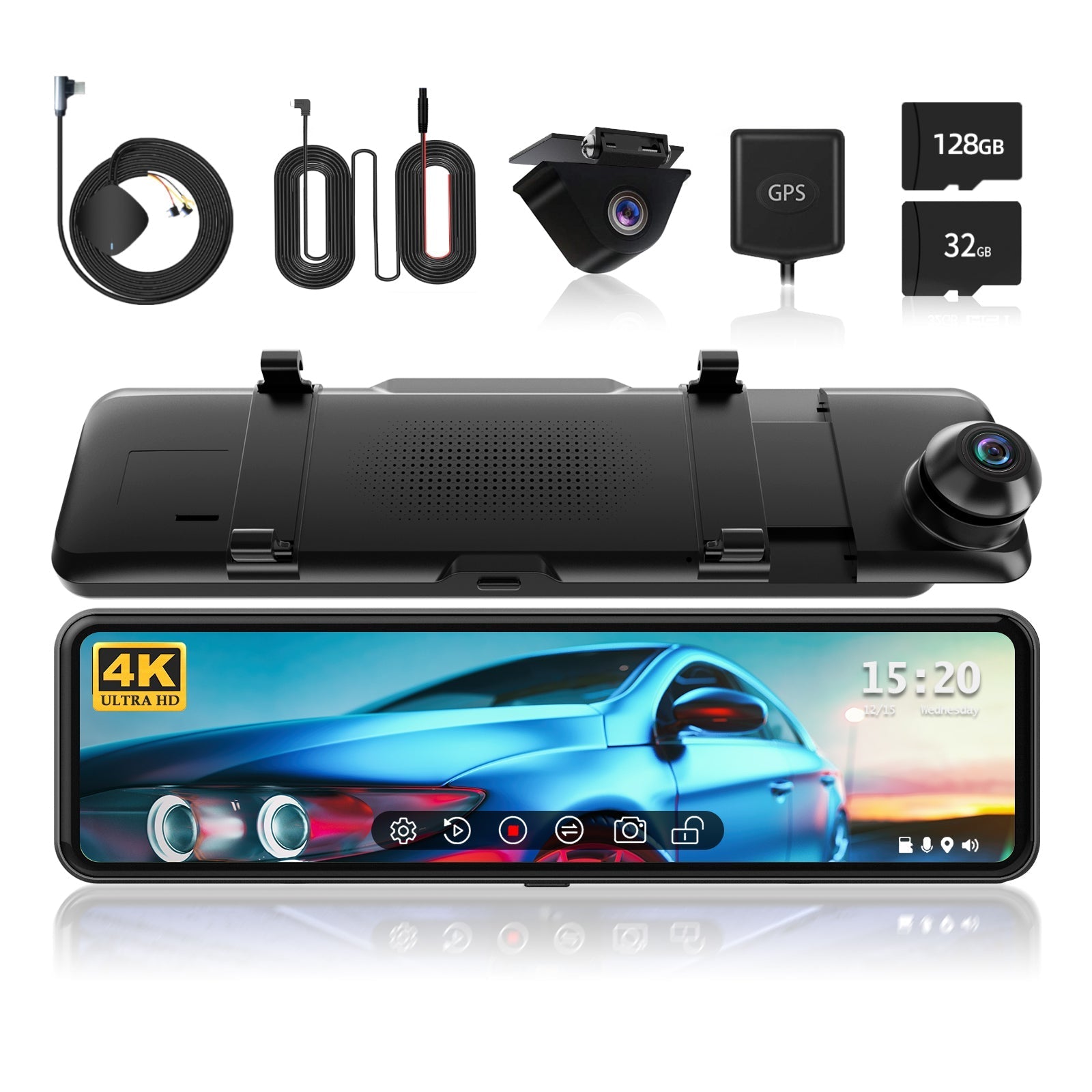 Redtiger T700 Mirror Dash Cam Hot Sales REDTIGER Dash Cam