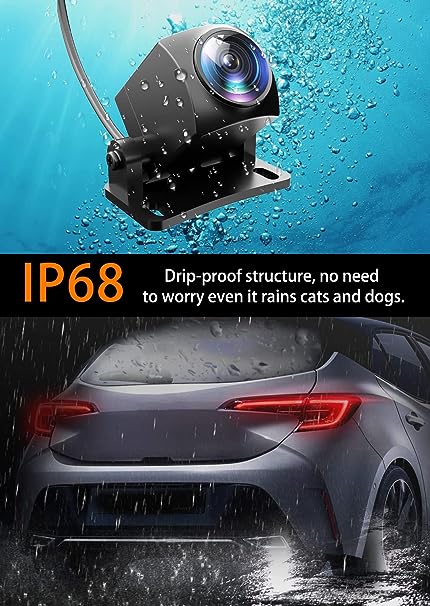 Wolfbox AHD Outside-Car Waterproof Rear Camera Accessory WOLFBOX