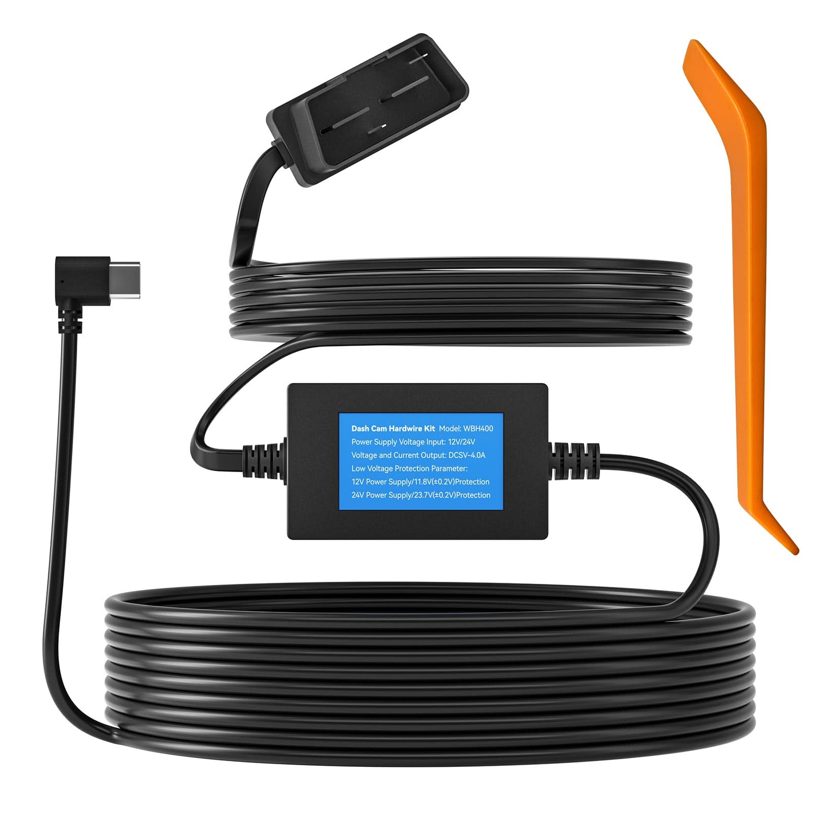 WOLFBOX Dashcam Multifunctional Hardwire Kit for G900TriPro - WOLFBOX