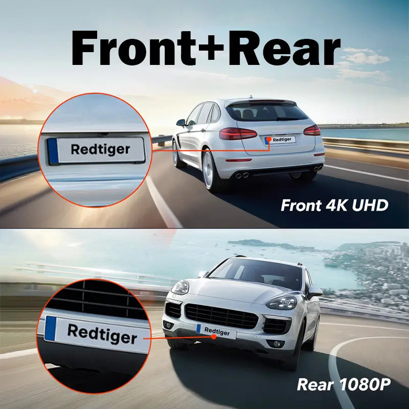 Design Your 4K Dash Cam Kit REDTIGER Dash Cam