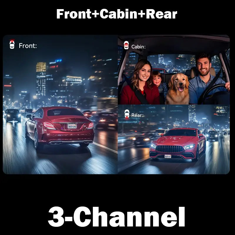 Design Your 4K Dash Cam Kit REDTIGER Dash Cam