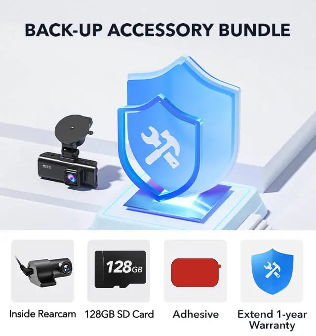 Redtiger Back-up Accessory Bundle Bundle REDTIGER Dash Cam