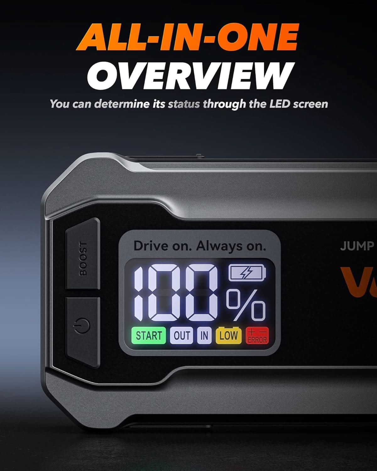 WOLFBOX MegaVolt24 Jump Starter with Lifetime Warranty jump starter WOLFBOX