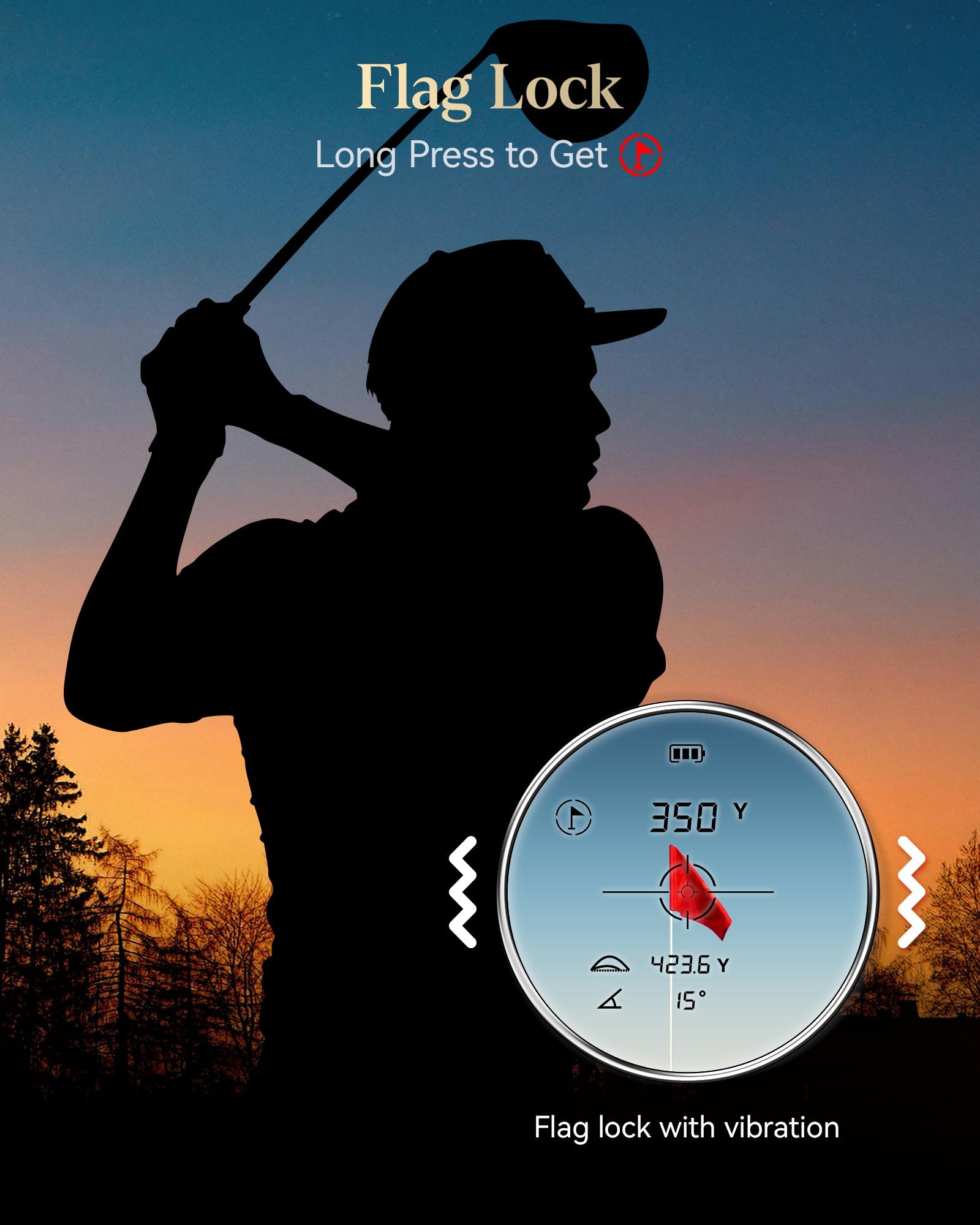 Redtiger Light-Adaptive Upgraded Laser Golf Rangefinder For 1200 Yards Hot Sales REDTIGER Official