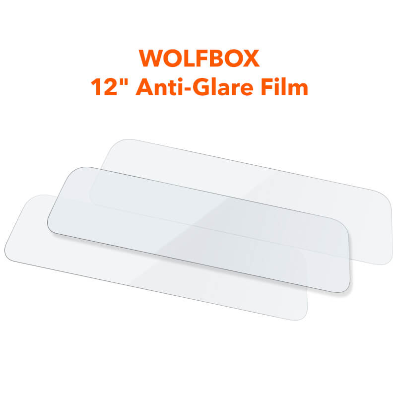 WOLFBOX 12inch Anti-Glare Film for G900PRO Mirror Camera Accessory WOLFBOX   
