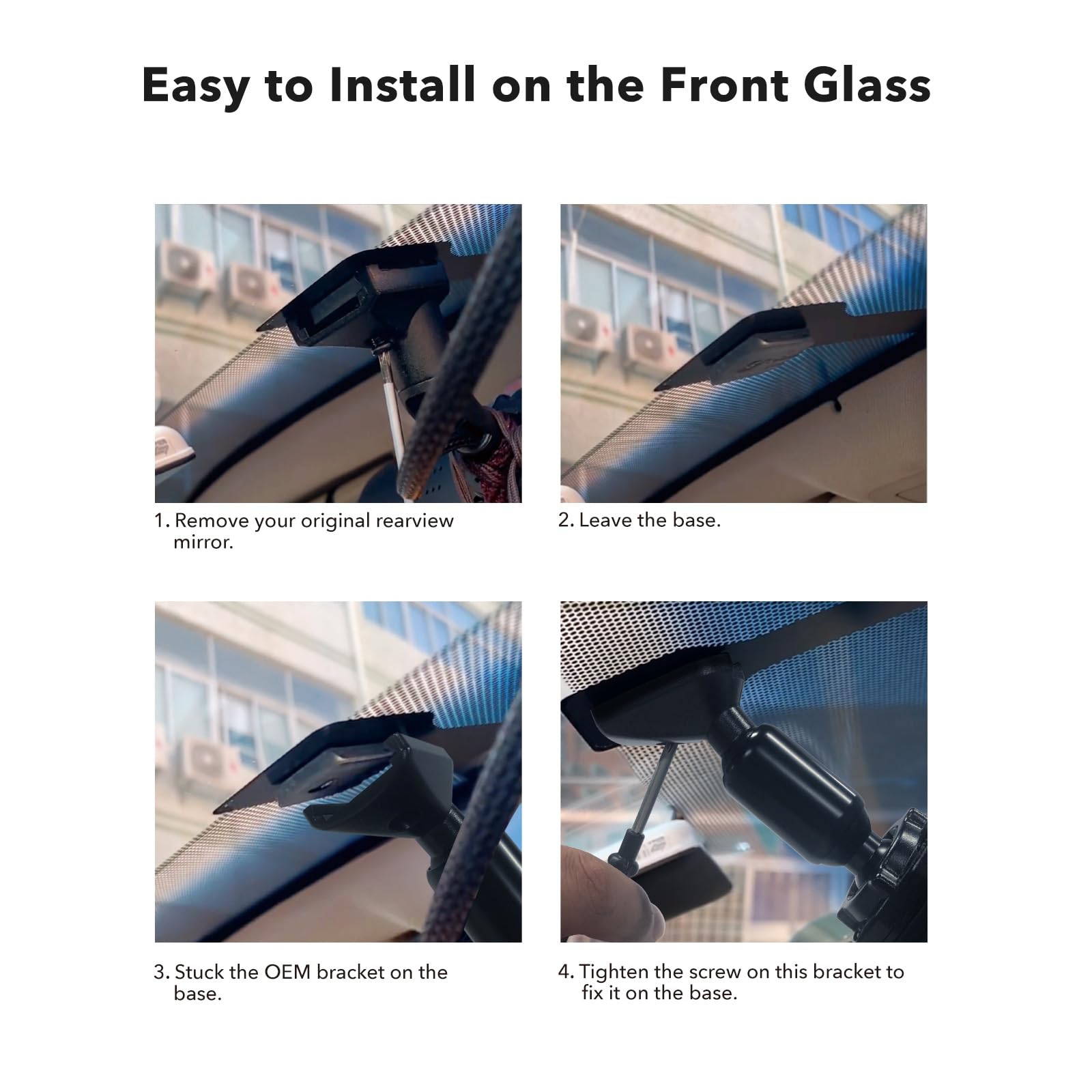 WOLFBOX OEM Bracket for Mirror Dash Camera Accessory WOLFBOX   